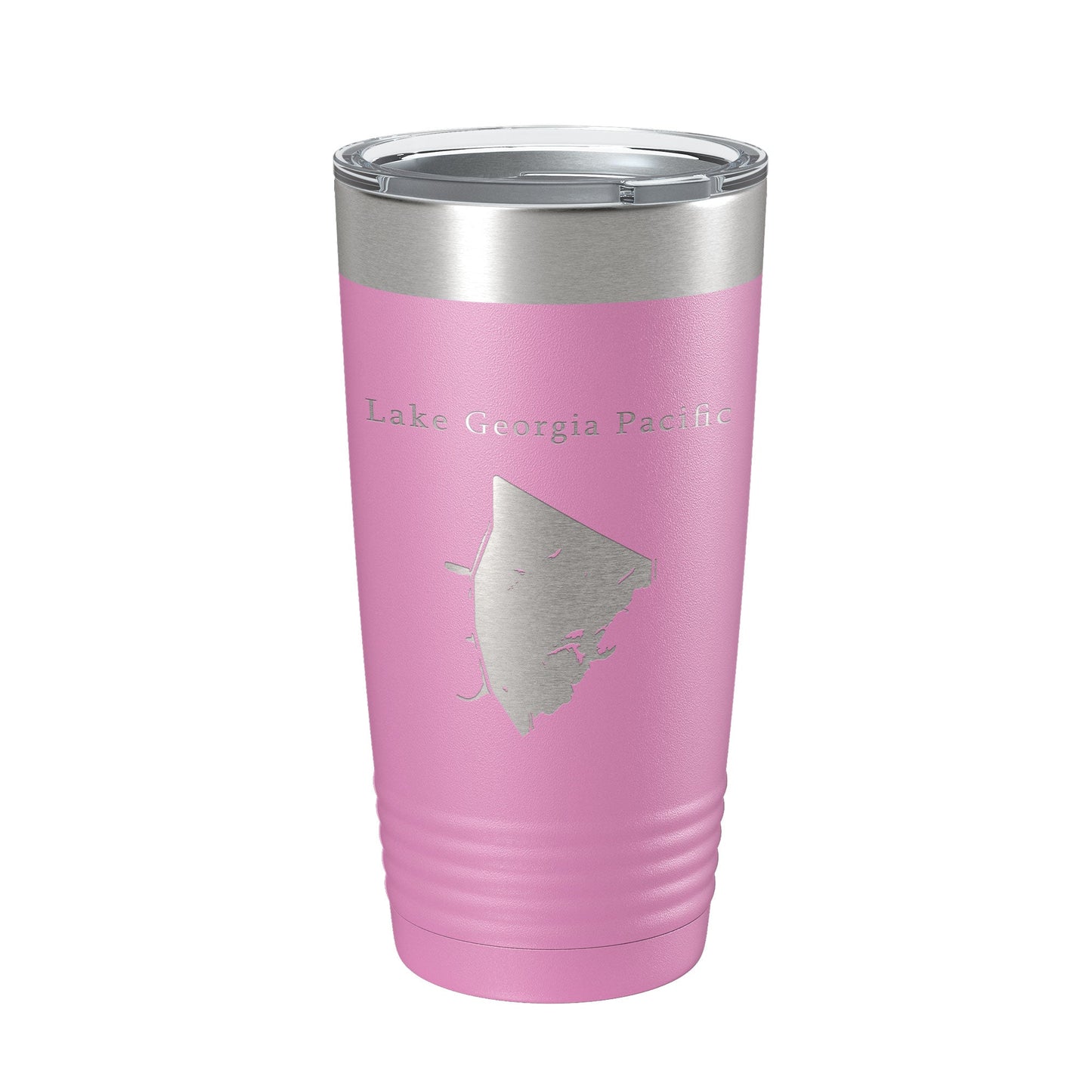 Lake Georgia Pacific Map Tumbler Travel Mug Insulated Laser Engraved Coffee Cup Arkansas 20 oz-14