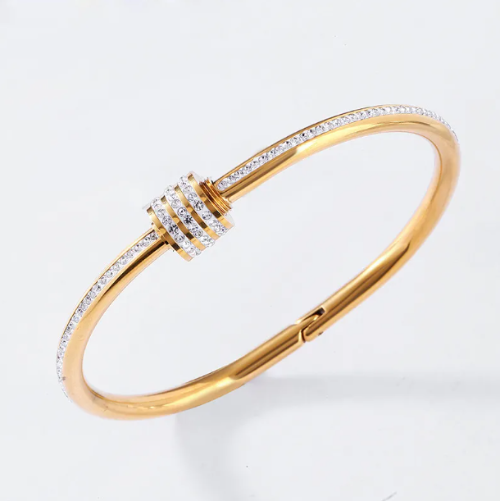 Signature Pavé Rolling Cuff-2