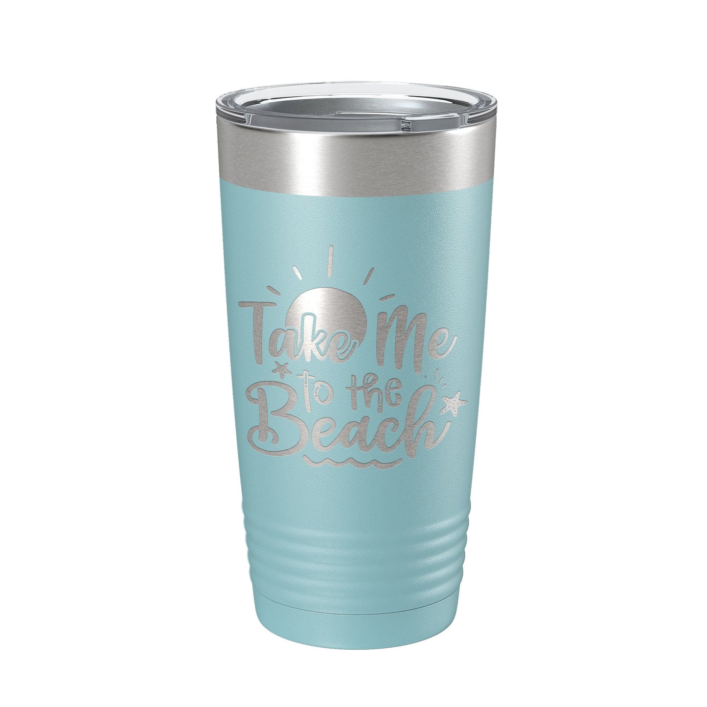 Take Me To The Beach Tumbler Travel Mug Insulated Laser Engraved Coffee Cup 20 oz-13