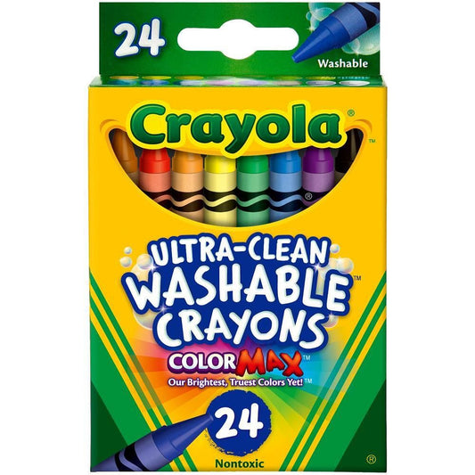 Crayola Washable Crayons 24ct-0