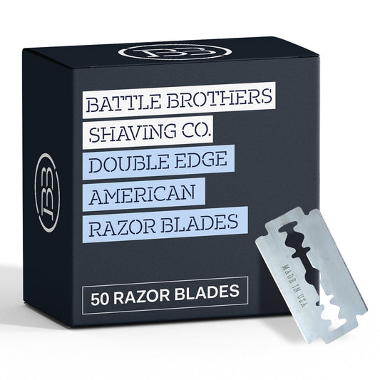 Made in U.S.A. Double Edge Razor Blades - Pack of 50-0