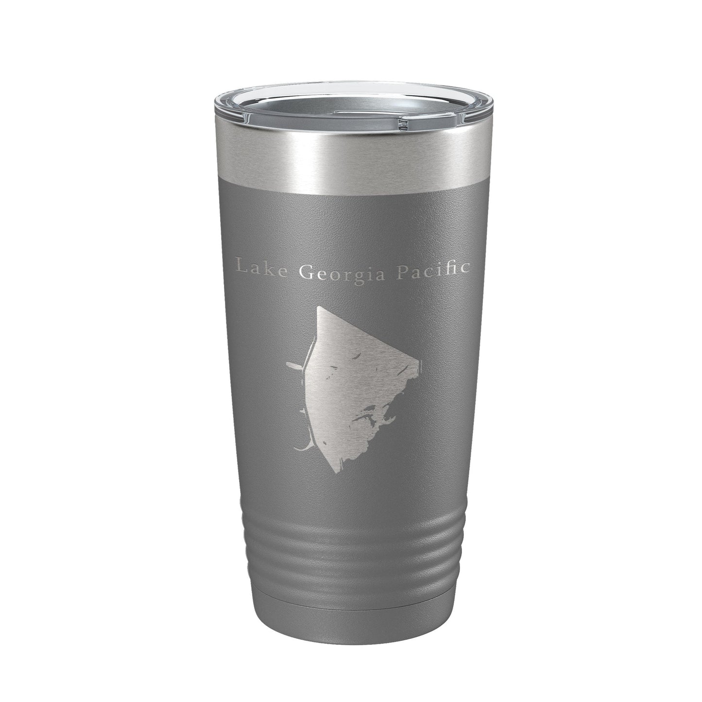 Lake Georgia Pacific Map Tumbler Travel Mug Insulated Laser Engraved Coffee Cup Arkansas 20 oz-16