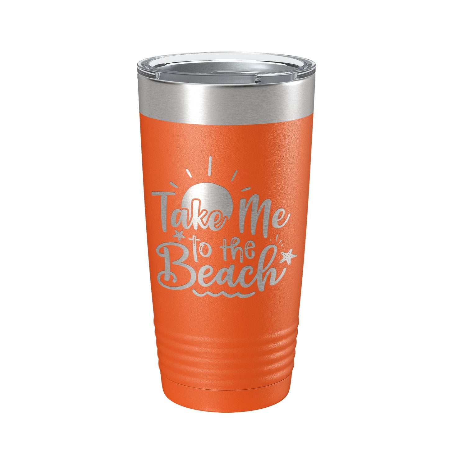 Take Me To The Beach Tumbler Travel Mug Insulated Laser Engraved Coffee Cup 20 oz-17
