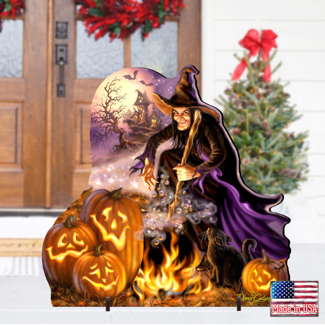 All Hallows Eve Halloween Outdoor Decor by D Gelsinger  Thanksgiving Halloween Decor - 8461091F-0821-2