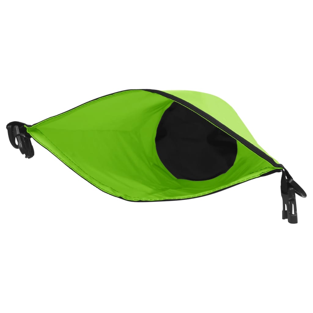 vidaXL Dry Bag Green 2.6 gal PVC-3