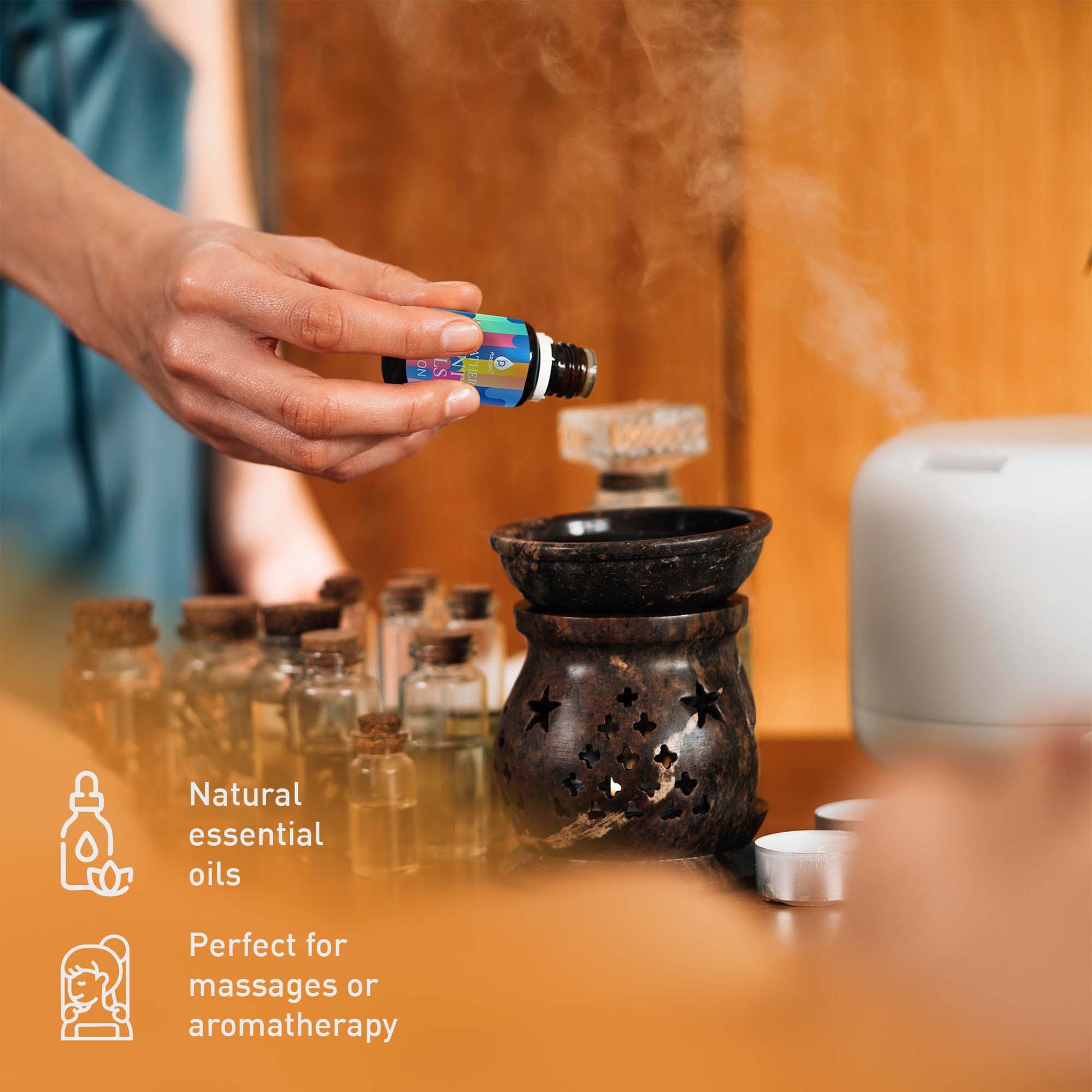Pursonic Aromatherapy Lovers – Triple 14-Pack Essential Oils Collection-1