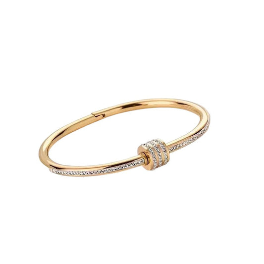 Signature Pavé Rolling Cuff-0