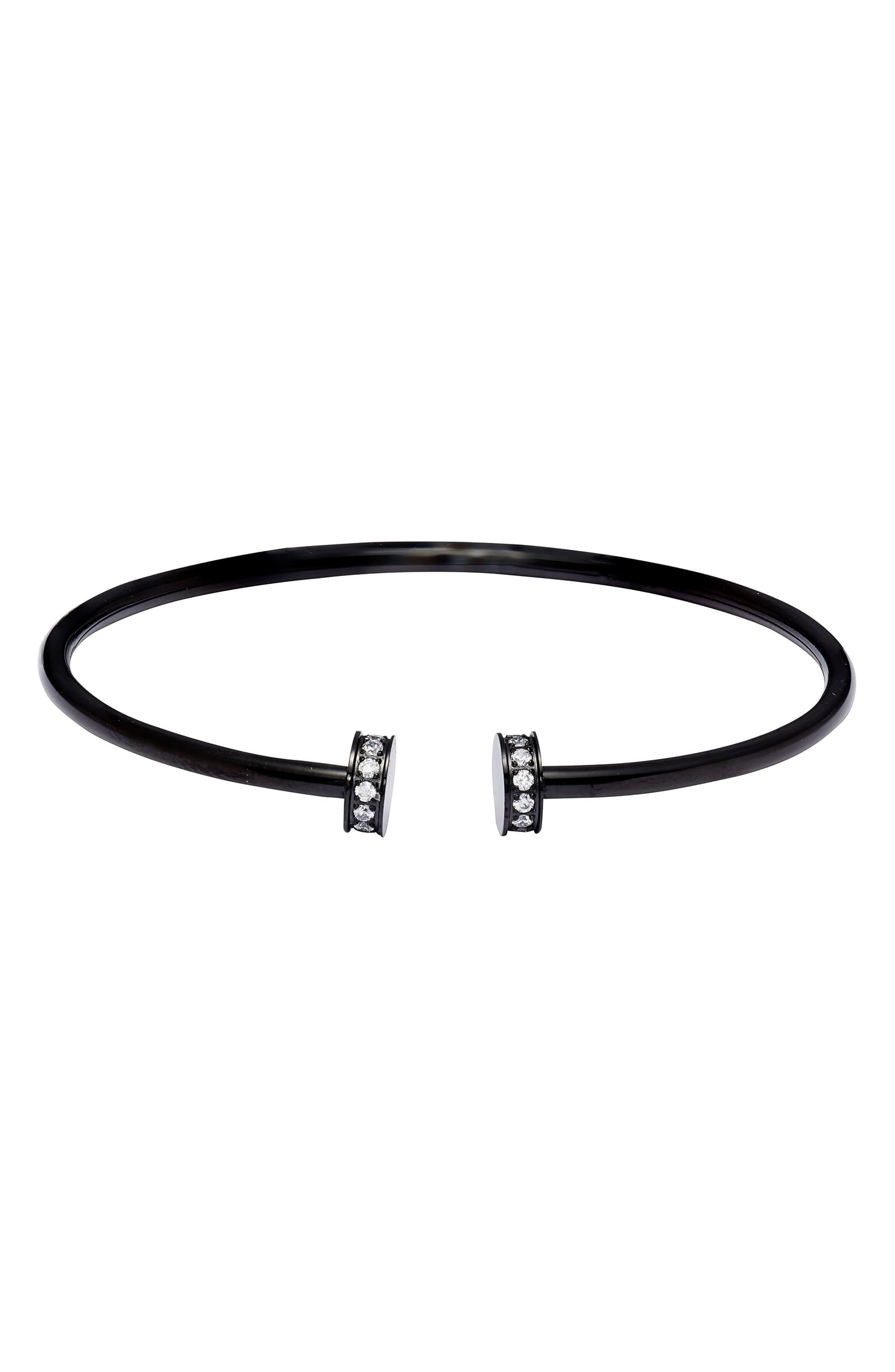 Skinny Crystal Cap Cuff | More Colors Available-0