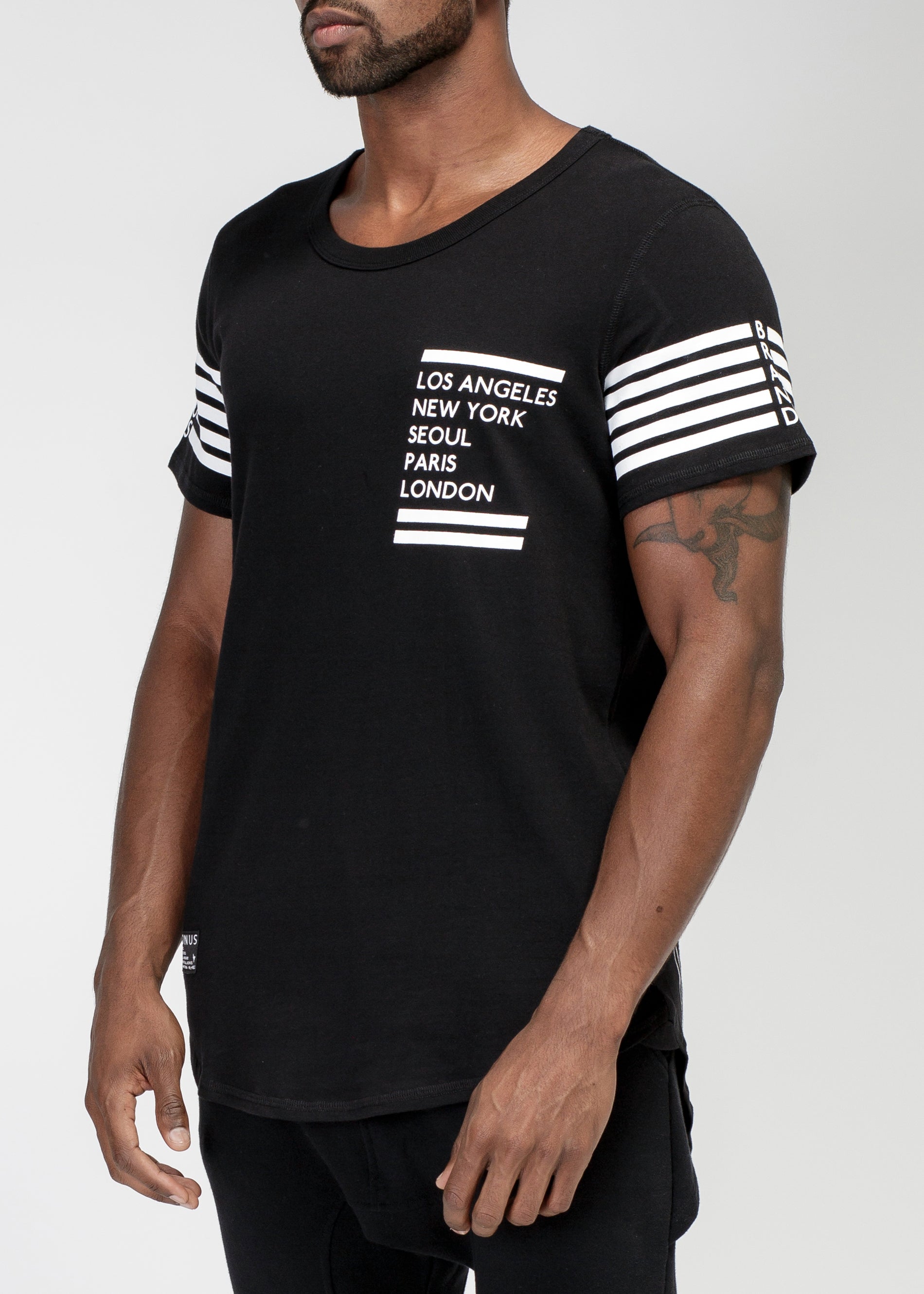 Konus Men's Scallop Tee In Elm-2