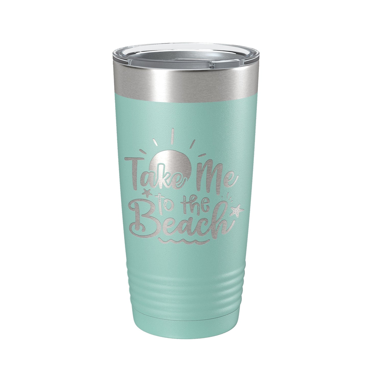 Take Me To The Beach Tumbler Travel Mug Insulated Laser Engraved Coffee Cup 20 oz-12