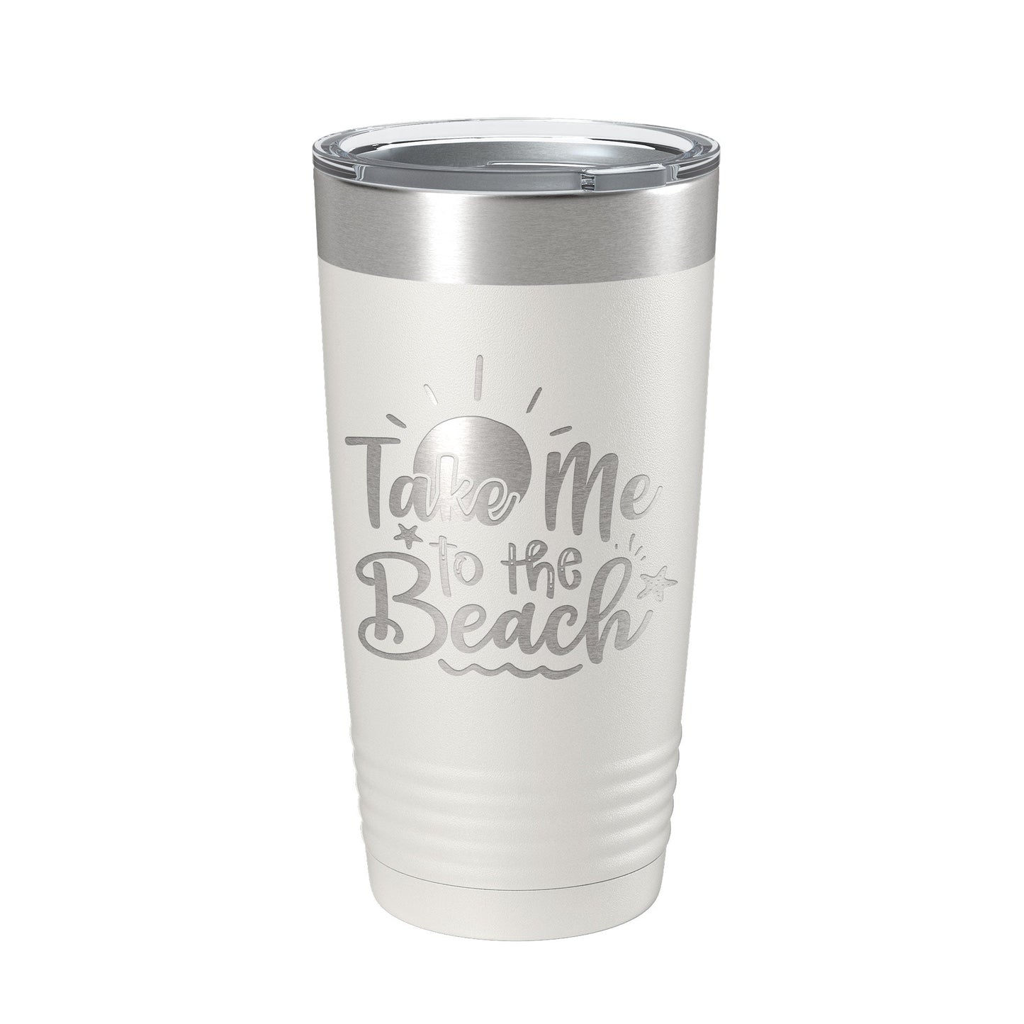 Take Me To The Beach Tumbler Travel Mug Insulated Laser Engraved Coffee Cup 20 oz-7